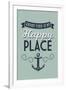 Grand Turk is my Happy Place-Lantern Press-Framed Art Print