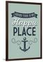 Grand Turk is my Happy Place-Lantern Press-Framed Art Print