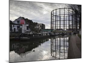 Grand Union Canal, Hackney, London, England, United Kingdom, Europe-Stuart Black-Mounted Photographic Print
