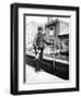 Grand Union Canal Lock Keeper, C1905-null-Framed Premium Photographic Print