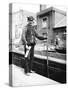 Grand Union Canal Lock Keeper, C1905-null-Stretched Canvas