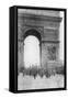 Grand Victory Parade, Arc De Triomphe, Paris, France, 14 July 1919-null-Framed Stretched Canvas