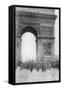 Grand Victory Parade, Arc De Triomphe, Paris, France, 14 July 1919-null-Framed Stretched Canvas