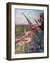 Grand Victory Parade, Avenue De La Grand Armee, Paris, France 14 July 1919-Charles-Jules Duvent-Framed Giclee Print