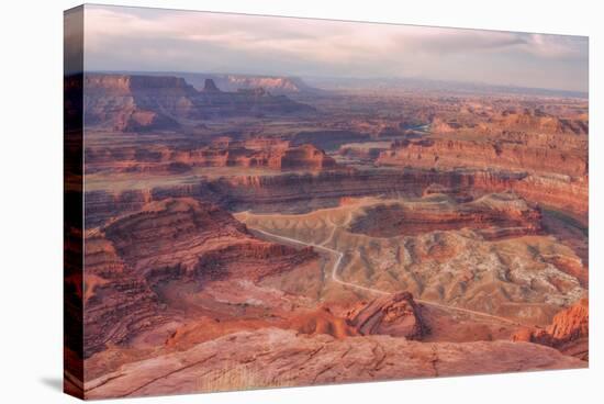 Grand View at Dead Horse Point-Vincent James-Stretched Canvas