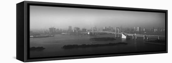 Grand View Of Tokyo-NaxArt-Framed Stretched Canvas