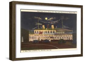 Grand View Point Hotel, Bedford, Pennsylvania-null-Framed Art Print