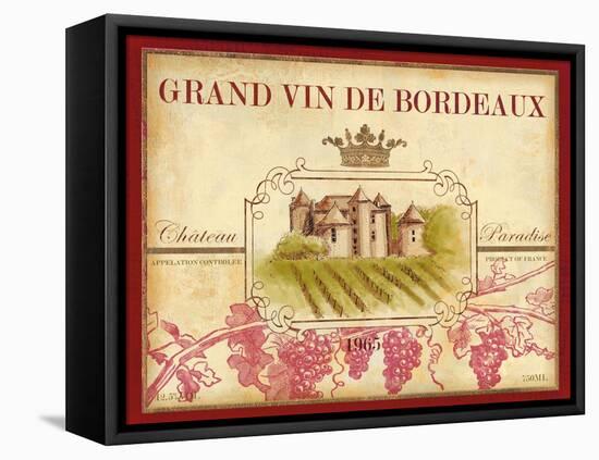 Grand Vin De Bordeaux-Devon Ross-Framed Stretched Canvas