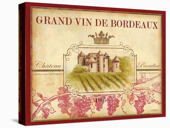 Grand Vin De Bordeaux-Devon Ross-Stretched Canvas