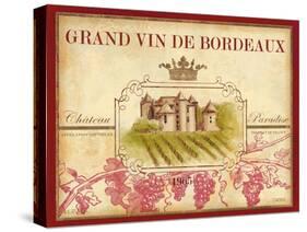 Grand Vin De Bordeaux-Devon Ross-Stretched Canvas