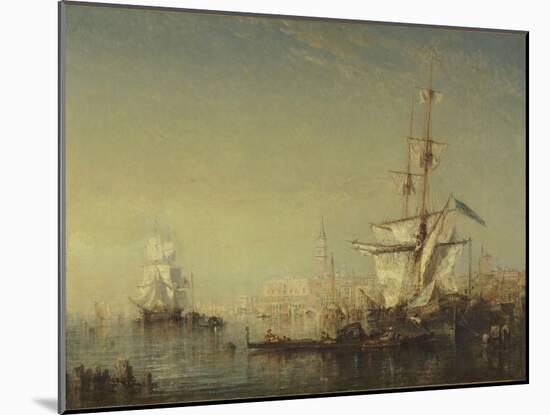 Grand voilier en vue de Venise-Félix Ziem-Mounted Giclee Print
