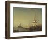 Grand voilier en vue de Venise-Félix Ziem-Framed Giclee Print