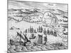 Grand Voyages, 1591-Theodore de Bry-Mounted Giclee Print