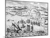 Grand Voyages, 1591-Theodore de Bry-Mounted Giclee Print