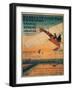 Grand Weekend Or Semaine Of Aviation At Bordeaux-J.J. Eygeum-Framed Art Print