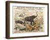 Grand Zoological Aggregation of Rare and Costly Animals with Batcheller and Doris-American School-Framed Giclee Print