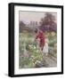 Grandad's Garden-Rose Maynard Barton-Framed Giclee Print