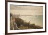 Grandcamp, Evening-Georges Seurat-Framed Art Print