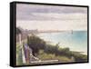 Grandcamp, Un Soir (Grandcamp, Evening)-Georges Seurat-Framed Stretched Canvas