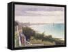 Grandcamp, Un Soir (Grandcamp, Evening)-Georges Seurat-Framed Stretched Canvas