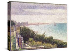 Grandcamp, Un Soir (Grandcamp, Evening)-Georges Seurat-Stretched Canvas