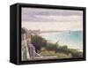 Grandcamp, Un Soir (Grandcamp, Evening)-Georges Seurat-Framed Stretched Canvas