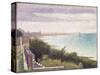 Grandcamp, Un Soir (Grandcamp, Evening)-Georges Seurat-Stretched Canvas