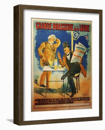 Grande Brasserie de La Loire-null-Framed Giclee Print