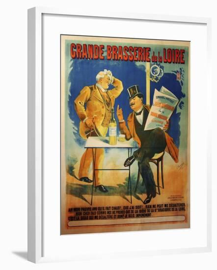 Grande Brasserie de La Loire-null-Framed Giclee Print