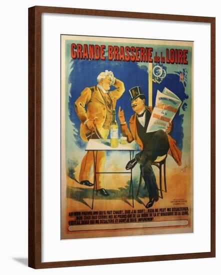 Grande Brasserie de La Loire-null-Framed Giclee Print