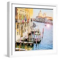 Grande Canal, Venice-Tosh-Framed Art Print