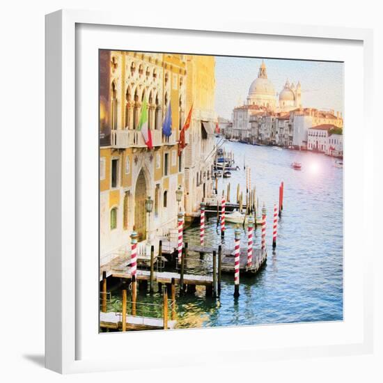 Grande Canal, Venice-Tosh-Framed Art Print
