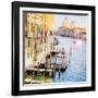 Grande Canal, Venice-Tosh-Framed Art Print