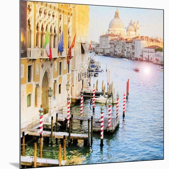 Grande Canal, Venice-Tosh-Mounted Premium Giclee Print