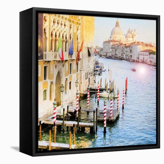 Grande Canal, Venice-Tosh-Framed Stretched Canvas