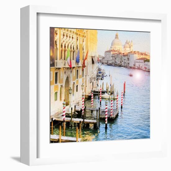 Grande Canal, Venice-Tosh-Framed Art Print
