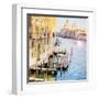 Grande Canal, Venice-Tosh-Framed Art Print