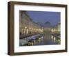 Grande Canale and Sant Antonio Thaumaturgo Christian Church, Trieste, Friuli-Venezia, Italy-Charles Bowman-Framed Photographic Print