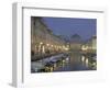 Grande Canale and Sant Antonio Thaumaturgo Christian Church, Trieste, Friuli-Venezia, Italy-Charles Bowman-Framed Photographic Print