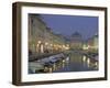 Grande Canale and Sant Antonio Thaumaturgo Christian Church, Trieste, Friuli-Venezia, Italy-Charles Bowman-Framed Photographic Print