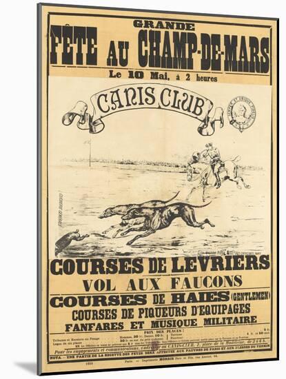 Grande fête au Champs-de-Mars-null-Mounted Giclee Print
