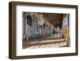 Grande Galerie or Galerie Des Glaces (The Hall of Mirrors) in Palace of Versailles-null-Framed Photographic Print