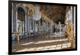 Grande Galerie or Galerie Des Glaces (The Hall of Mirrors) in Palace of Versailles-null-Framed Photographic Print