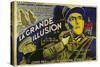 Grande Illusion, French Movie Poster, 1937-null-Stretched Canvas