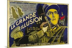 Grande Illusion, French Movie Poster, 1937-null-Mounted Art Print
