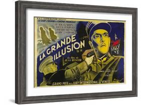 Grande Illusion, French Movie Poster, 1937-null-Framed Art Print