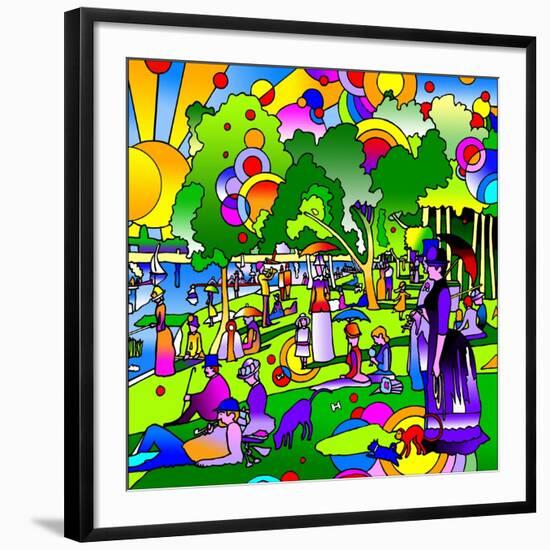 Grande Jatte-Howie Green-Framed Giclee Print