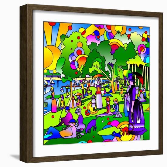 Grande Jatte-Howie Green-Framed Giclee Print