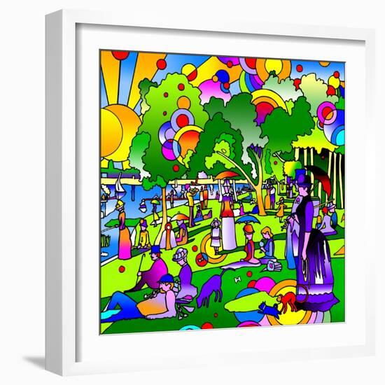 Grande Jatte-Howie Green-Framed Giclee Print