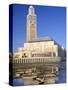 Grande Mosque Hassan II, Casablanca, Morocco-Peter Adams-Stretched Canvas